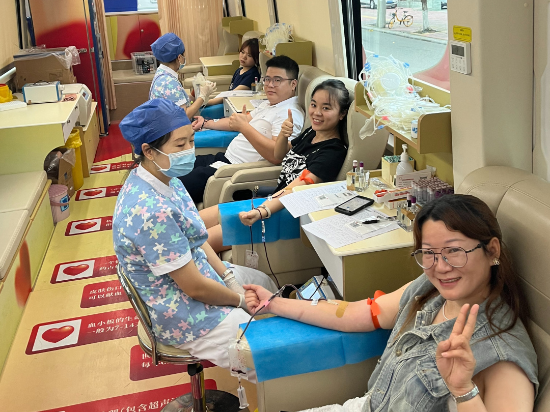 爱心凝聚 热血传递——必赢3003no1线路检测中心组织开展无偿献血活动